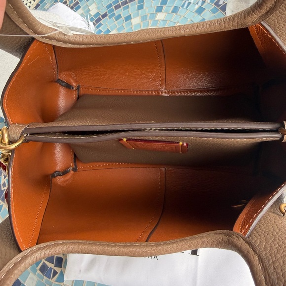 NWT Coach Lana 23 Dark Stone and Cherry Bag Charm - Picture 11 of 16